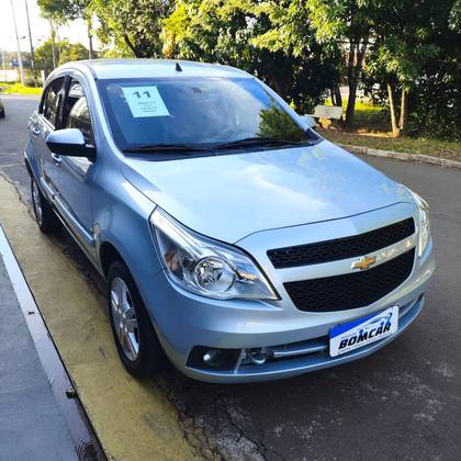 CHEVROLET AGILE 1.4 MPFI LTZ 8V FLEX 4P MANUAL CHEVROLET AGILE 1.4 MPFI LTZ 8V FLEX 4P MANUAL